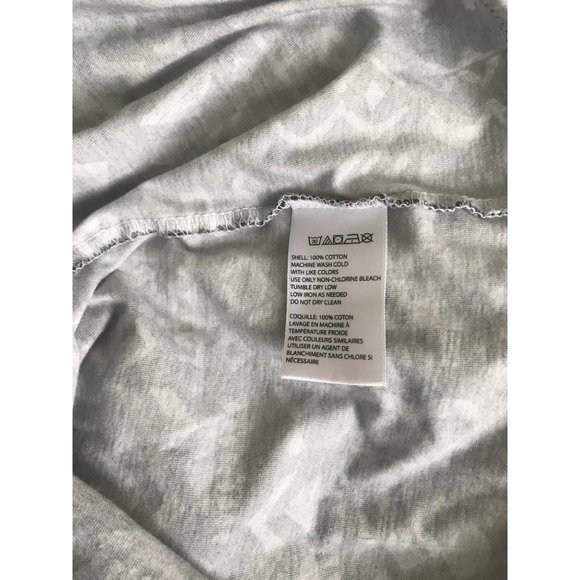 Silence + Noise crop top S sleeveless tribal Aztec black white zip - Picture 8 of 10